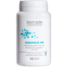 Biotrade Sebomax HR Хранителна добавка за коса, 30 капсули -1