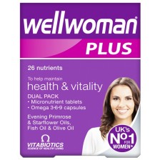 Wellwoman Plus, 28 таблетки + 28 капсули, Vitabiotics