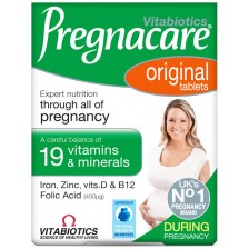 Pregnacare Original, 30 таблетки, Vitabiotics -1