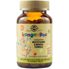 Kangavites, тропически плодове, 60 таблетки, Solgar -1