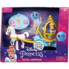 Играчка с дистанционно управление Jada Toys Disney Princess - Каляската на Пепеляшка -1
