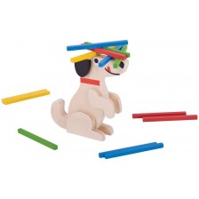Игра за баланс Bigjigs  - Куче с пръчици за подреждане