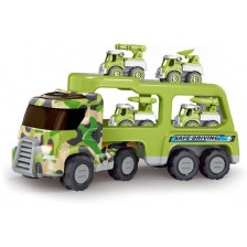 Играчка военен камион Sonne - Мily, с колички -1