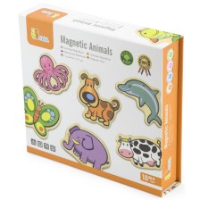 Игрален комплект Viga - Магнитни животни