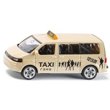 Метална количка Siku Private cars - Такси миниван Volkswagen Sharan, 1:55 -1