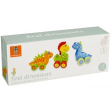 Игрален комплект Orange Tree Toys - Моят първи динозавър, 3 части