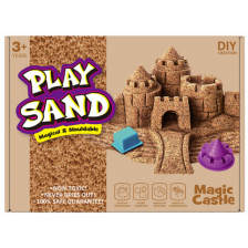 Игрален комплект Play Sand - Кинетичен пясък, замъци -1