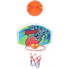 Игрален комплект King Sport - Светещо баскетболно табло с топка -1