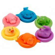Играчки за баня Vital Baby - Цветни животни