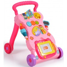 Играчка за прохождане Moni Toys - Dreams, розова