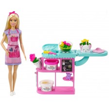 Игрален комплект Mattel Barbie - Магазин за цветя