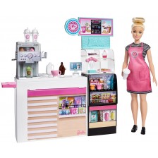 Игрален комплект Mattel Barbie - Кафене -1