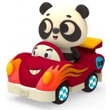Игрален комплект Battat - Спортен автомобил и панда