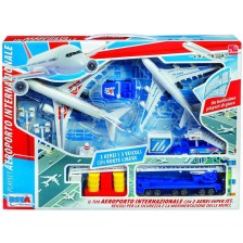 Игрален комплект RS Toys - Летище с писта и аксесоари -1