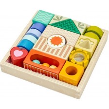 Игрален комплект Classic World - Цветни блокчета -1