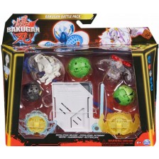 Игрален комплект Bakugan - Special Attack Bruiser, Octogan, Ventri, Hammerhead, Butterclaw -1