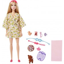 Игрален комплект Barbie Wellness - Време за педикюр -1