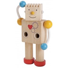 Играчка за сглобяване PlanToys - Робот с емоции -1