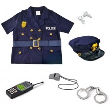 Игрален комплект Raya Toys - Полицейски комплект