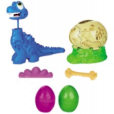 Игрален комплект Hasbro Play-Doh - Бебе бронтозавър с растящ врат -1