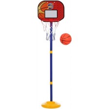 Игрален комплект GT - Баскетболен кош с топка, до 108 cm -1