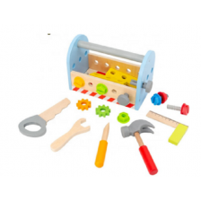 Игрален комплект Wooden - Кутия с инструменти, малка -1