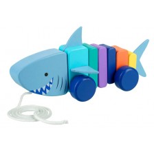 Играчка за дърпане Orange Tree Toys - Акула -1