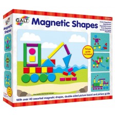 Игрален комплект Galt Toys - Магнитни форми и цветове -1