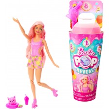 Игрален комплект Barbie Pop Reveal - Кукла с изненади, Ягодова лимонада -1