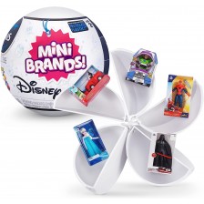 Игрален комплект Zuru Mini Brands - Топче с 5 фигури изненада Disney, асортимент -1