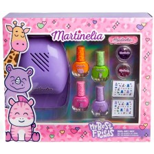 Игрален комплект Martinelia - Лакове за нокти с лампа, My best friends