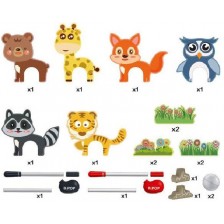 Игрален комплект Raya Toys - Голф с животинки -1