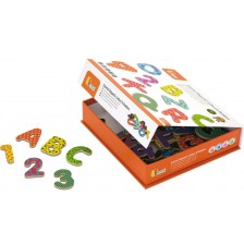 Игрален комплект Viga - Азбука и цифри