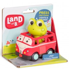 Игрален комплект Battat - Автобус и жабка -1