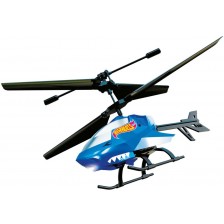 Играчка с дистанционно управление Mondo Hot Wheels - Хеликоптер Tiger Shark -1
