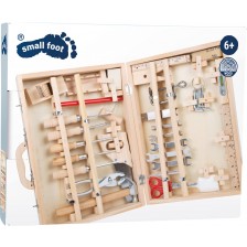 Игрален комплект Small Foot - Дървена кутия с инструменти