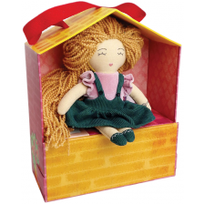 Игрален комплект Svoora - Кукла Ани с преносима къща -1