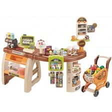 Игрален комплект Raya Toys - Супермаркет Home2 с аксесоари -1