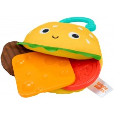 Играчка за количка Bright Starts - Say Cheeseburger -1