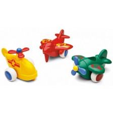 Играчка Viking Toys - Бръмби самолет, 10 cm, асортимент