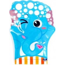 Игрален комплект Raya Toys - Ръкавици за сапунени балони, Слон -1