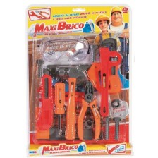 Игрален комплект с инструменти RS Toys - Maxi Brico, 15 части