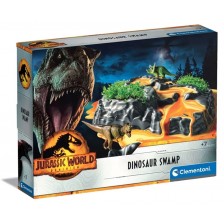 Игрален комплект Clementoni - Динозаври с мочурище, Jurassic World