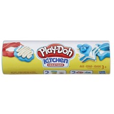 Игрален комплект Play-Doh - Пластилин и аксесоари, син и бял -1
