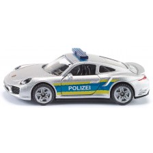 Метална количка Siku Super - Полицейски автомобил Porsche 911 -1