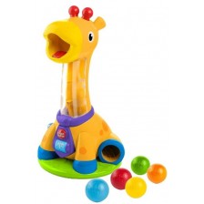 Интерактивна играчка Bright Starts - Having a Ball Spin & Giggle Giraffe -1