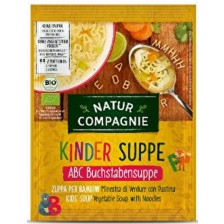 Инстантна супа за деца Natur Compagnie - Буквички, 50 g 