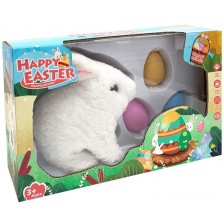 Интерактивна играчка Raya Toys - Великденско зайче с яйца -1