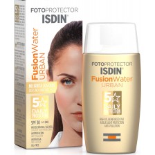 Isdin Fotoprotector Слънцезащитен флуид за градска среда Fusion Water Urban, SPF30, 50 ml -1