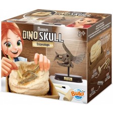 Изследователски комплект Buki Museum - Skull, Triceratops
